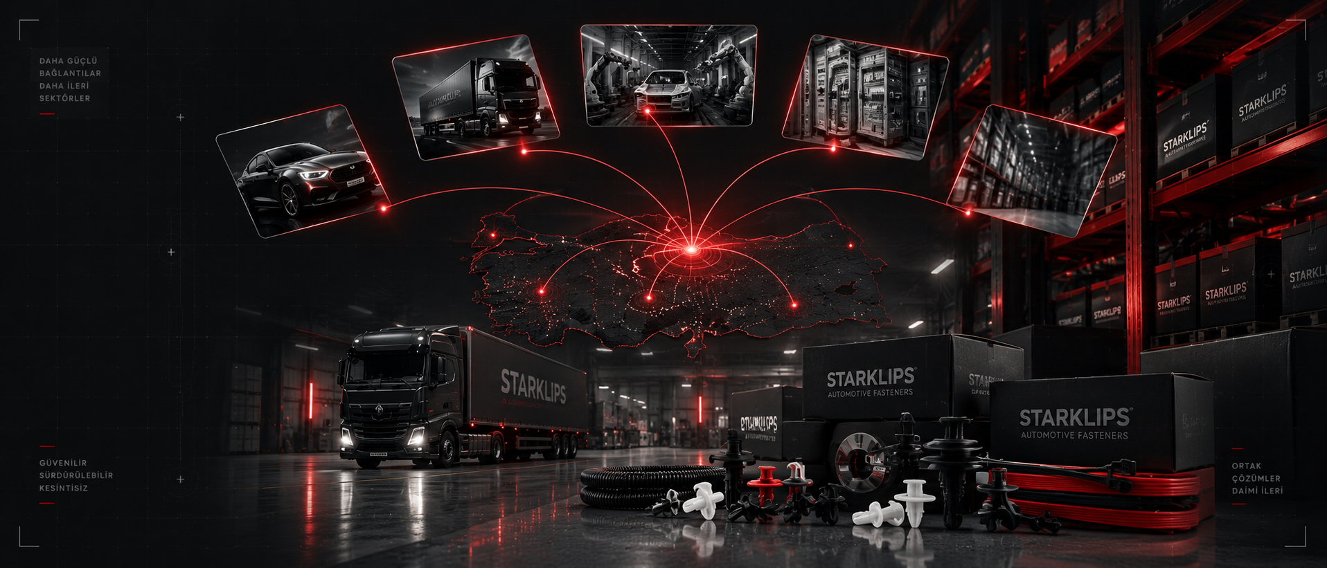 Starklips tedarik